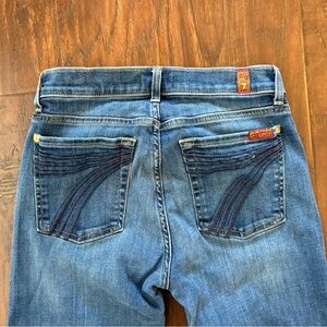 7 For All Mankind DOJO flare trouser jeans, Size 26